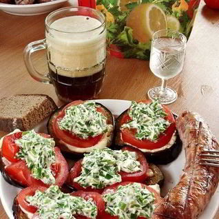 Баклажаны, жареные с майонезом