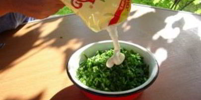 баклажаны, жареные с майонезом