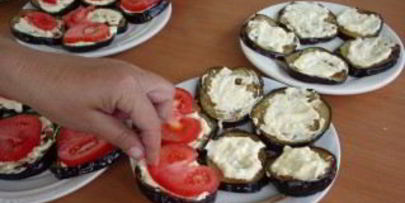 баклажаны, жареные с майонезом