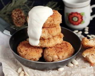 Биточки из фасоли и сыра