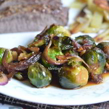 Рецепт Брюссельская капуста с кунжутным семенем