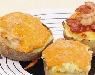 Дважды запеченный картофель