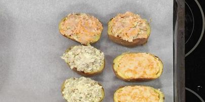 дважды запеченный картофель