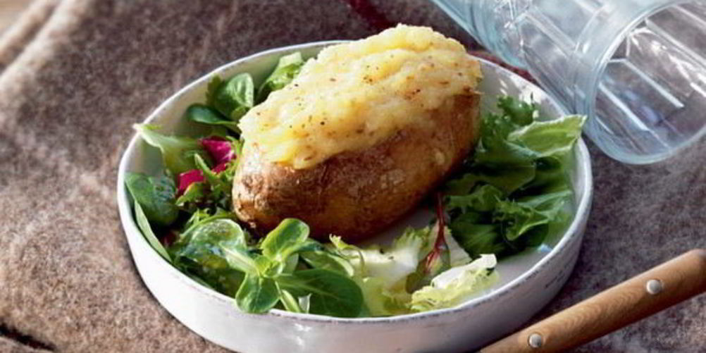 Рецепт фаршированный картофель с сыром