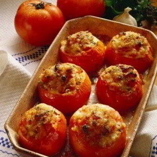 Фаршированный перец с грибами