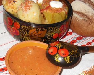 Фаршированные овощи