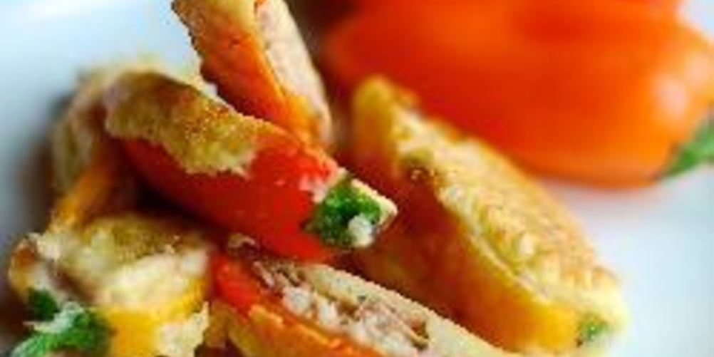 Рецепт фаршированные перчики в кляре