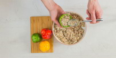 фаршированные перцы в сметанном соусе