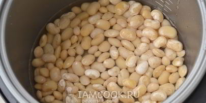 фасоль с мясом в мультиварке