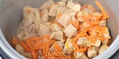 фасоль с мясом в мультиварке