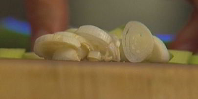 фасоль с раками