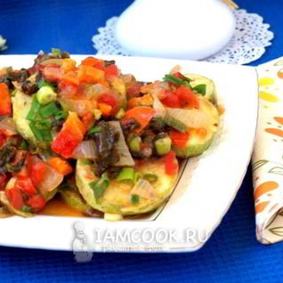 Кабачки по-гречески