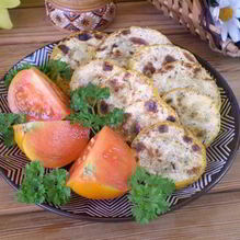 Рецепт Кабачки под чесночным соусом