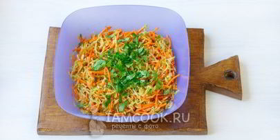 кабачки с морковью по-корейски