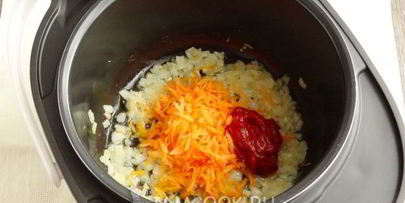 кабачки с рисом в мультиварке