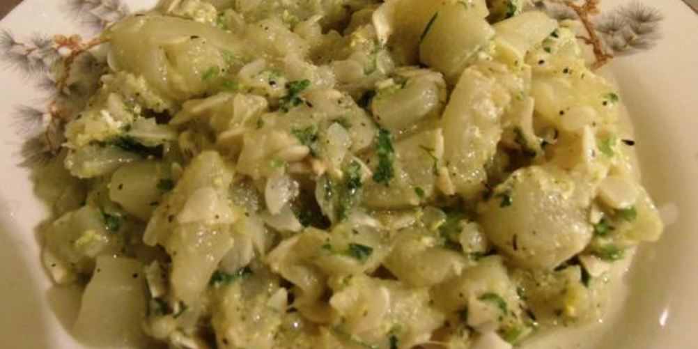 Рецепт кабачки с яйцом