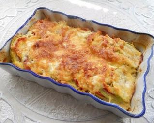 Кабачки запеченные с помидорами