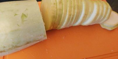 кабачки жареные с чесноком