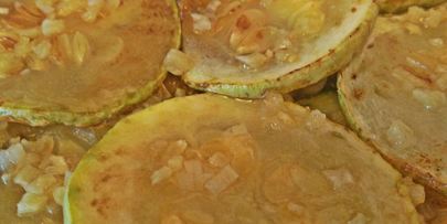 кабачки жареные с чесноком