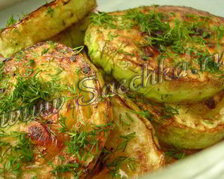 Кабачки жареные
