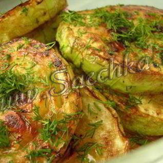 Кабачки жареные