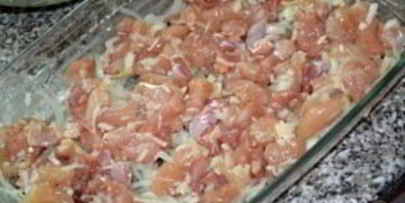 капуста со свининой в духовке