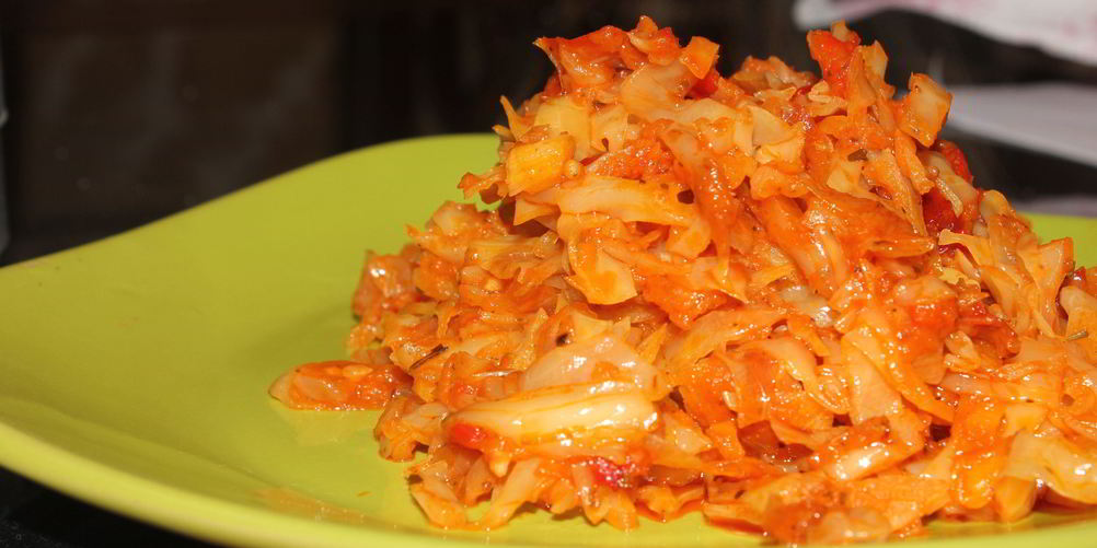 Рецепт капусты тушеной