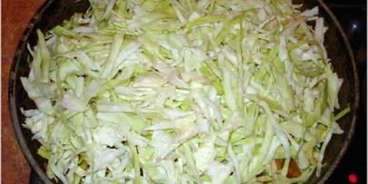 капуста тушенная со свининой