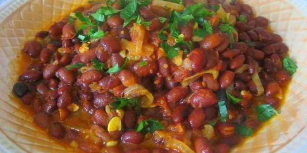 Рецепт карри с красной фасолью