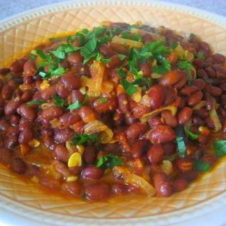 Карри с красной фасолью