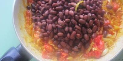 карри с красной фасолью