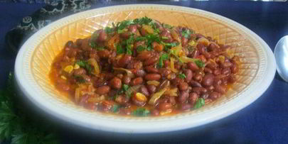 карри с красной фасолью