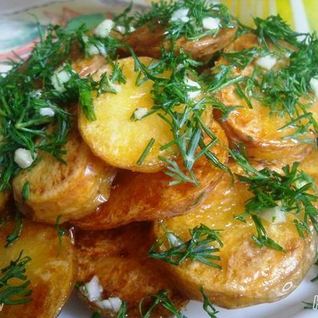 Картофель запеченный в духовке