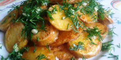 картофель запеченный в духовке