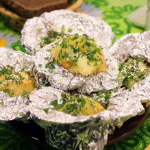 Рецепт Картофель запеченный в фольге