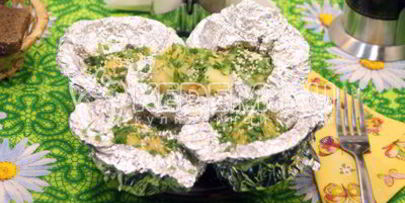 картофель запеченный в фольге