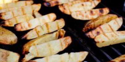 картошка на гриле