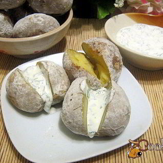 Картошка, запеченная в золе