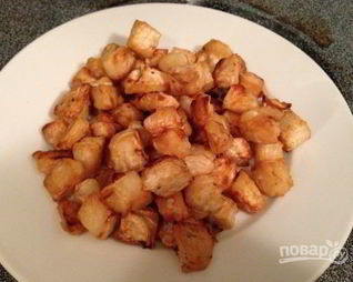 Корень сельдерея жареный