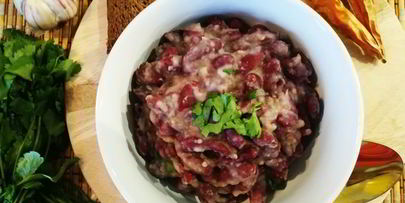 лобио из красной фасоли