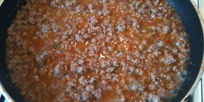 мусака с соусом бешамель