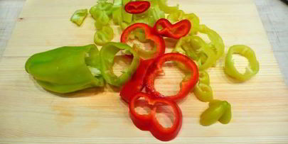 печеные баклажаны в духовке с перцем