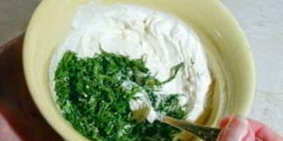 перец, фаршированный творогом и сыром