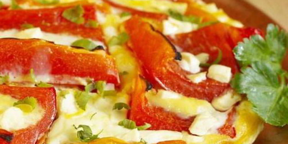 Рецепт пикантный перец, жаренный с брынзой