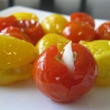 Рецепт Помидоры черри запеченные с чесноком
