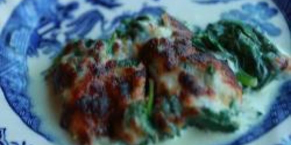 Рецепт шпинат запеченный с сыром