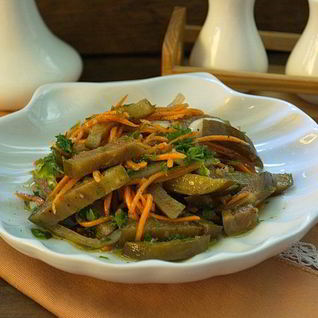 Синенькие с морковкой