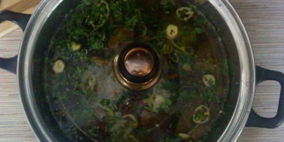 синенькие сандали