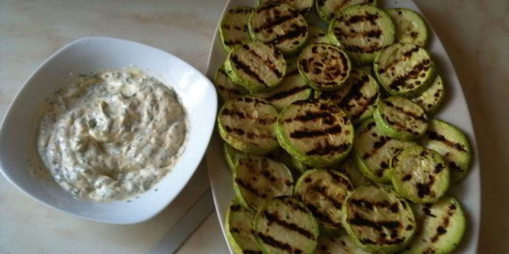 Рецепт скоростные кабачки гриль