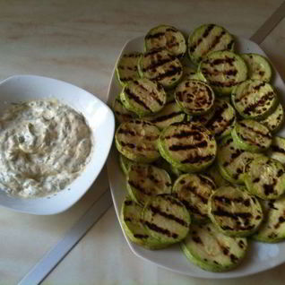 Скоростные кабачки гриль